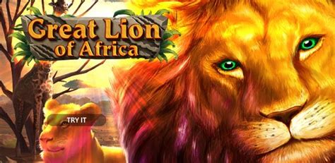 Jogar Great Lion Of Africa no modo demo